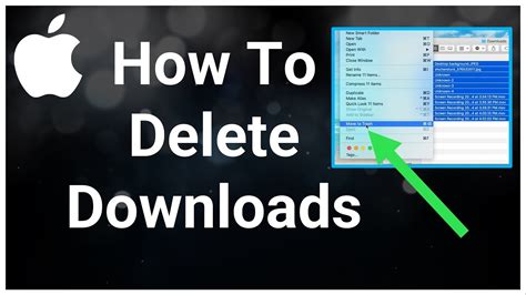 how do i clear downloads on mac|how to delete a download on mac.